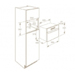 De Dietrich DOV1138X 29公升 嵌入式電蒸爐 